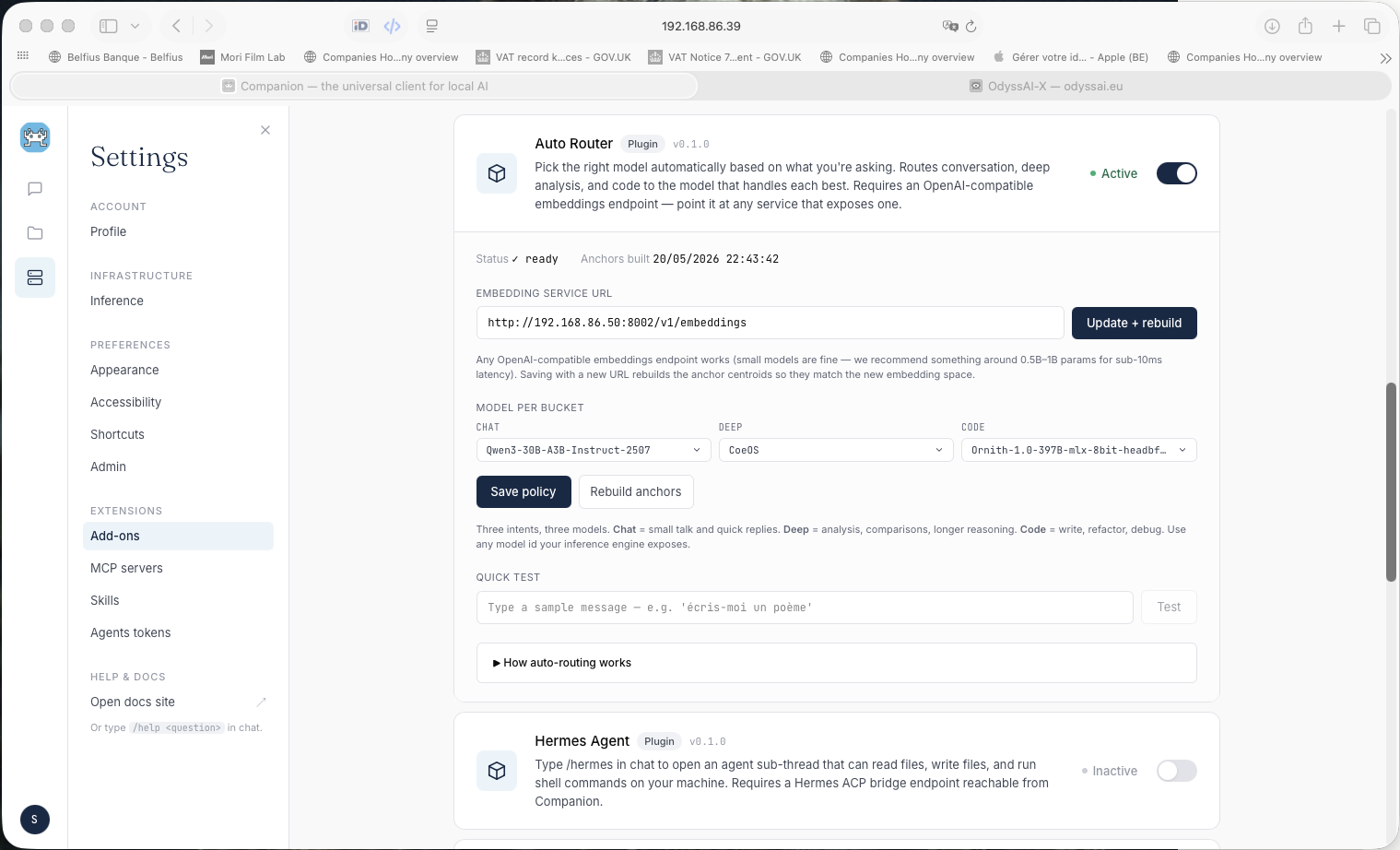 Auto Router settings